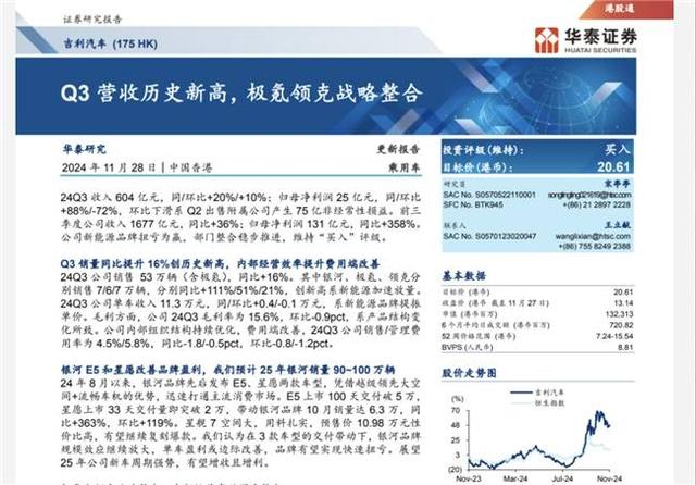 銀河E5上市119天交付6萬輛，吉利新能源駛入快車道！-有駕