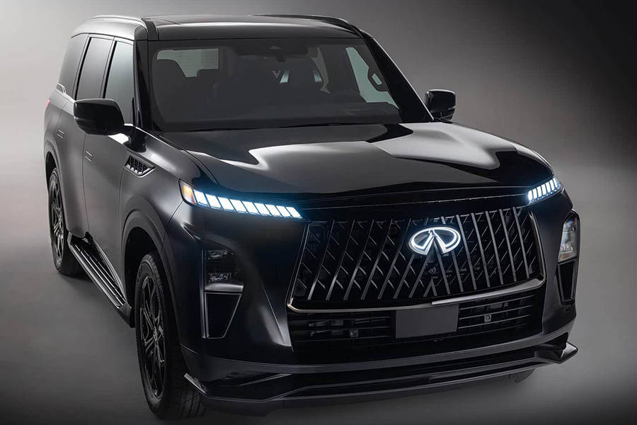 黑色套件+3.5T V6動力 2026款英菲尼迪QX80 Sport版本官圖發(fā)布
