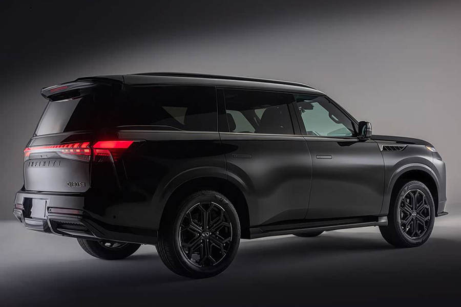 黑色套件+3.5T V6動力 2026款英菲尼迪QX80 Sport版本官圖發(fā)布