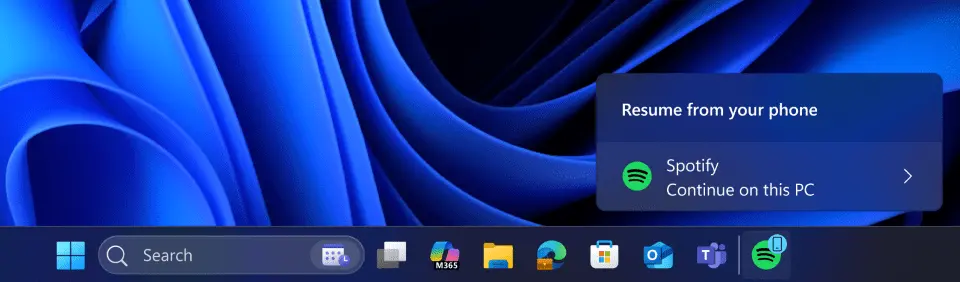 微軟邀測Win11音樂播放接力,安卓手機、電腦無縫銜接