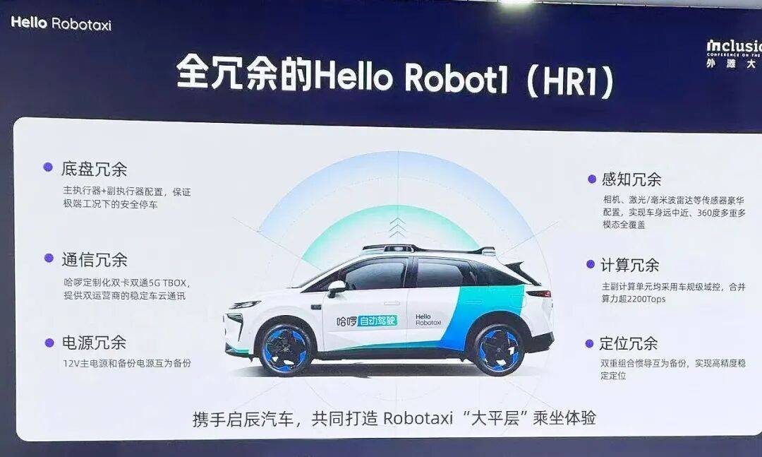 不是蔚小理!哈啰萬臺Robotaxi訂單,為何選中了“傳統”啟辰?