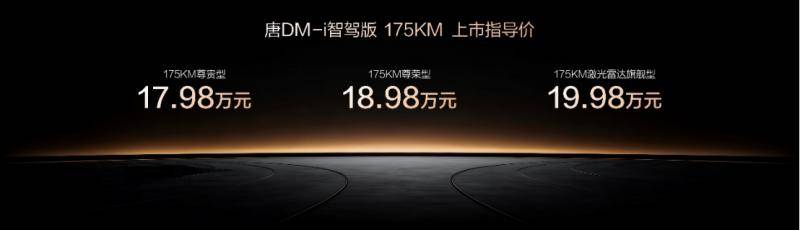 比亞迪唐DM-i智駕版175KM長續(xù)航版上市,開啟家庭出行新篇章