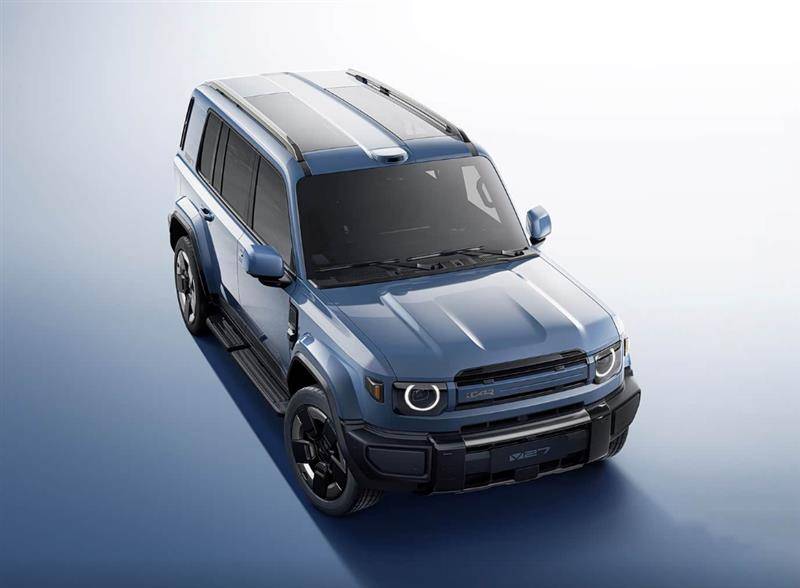 方盒子設計+增程動力,iCAR V27入局中大型硬派SUV市場