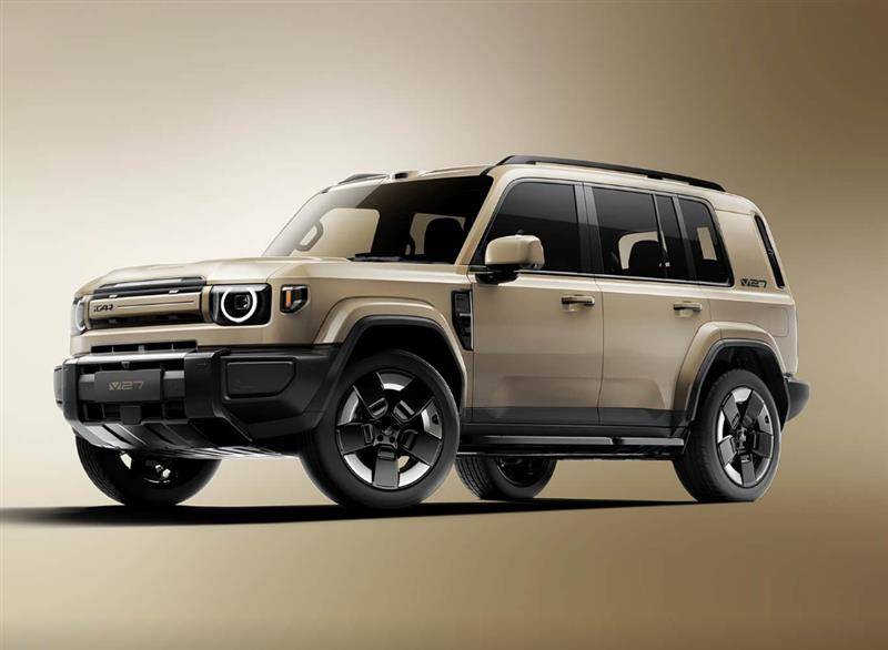 方盒子設計+增程動力,iCAR V27入局中大型硬派SUV市場