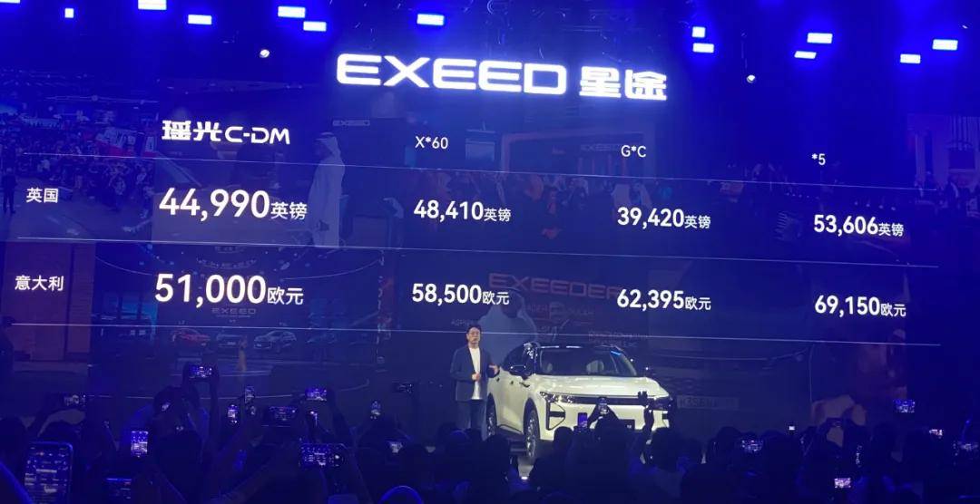 國外賣50萬的星途瑤光C-DM寰球版,實為高質中型電混SUV