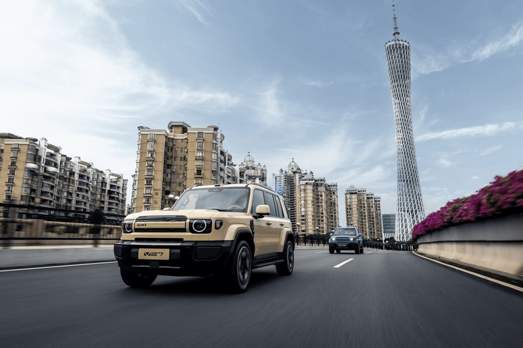 iCAR V27廣州車展中國首秀,定義家庭新硬派全能SUV